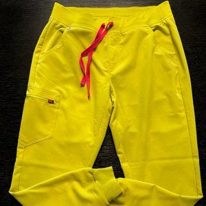 Figs Zamora Joggers Size M Limeade